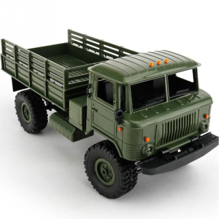 Auto na diaľkové ovládanie - Diaľkovo ovládané Military Car Truck RC