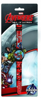 Hodiny do detskej izby - Avengers Analógové hodinky v blistri Diakakis