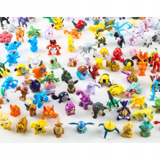 Rozprávková postavička - Sada 144 Pokemon Pikachu figúrky