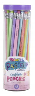 Sada 48 pastelových HB ceruziek v Colorino