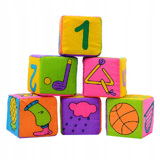 SET 6. Vankúšiky pre stavebné bloky