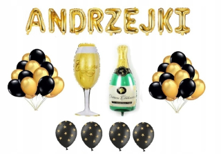 Balóny na párty - Balóny set Andrzejki dekorácie