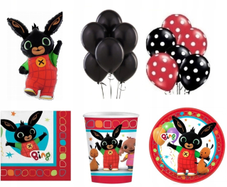 Balóny na párty - Bing Bing Balloons Sada k narodeninám CUPS