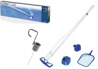 Deluxe Bazén čistenie Kit + Skimmer Best