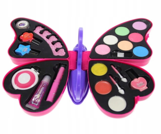 Make-up maľba nastaviť motýľ
