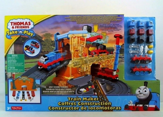 Fisher Price - Tomek a priatelia lokomotíva továrenská súprava