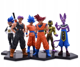 Herná figúrka - Sada 6 kusov Dragon Ball s DBZ Vegeta