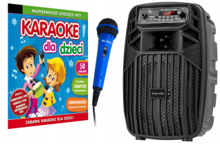 Sada reproduktorov Bluetooth + mikrofón + karaoke DVD