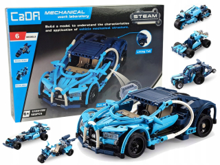 Stavebnica RC Technic - Sada stavebné bloky Auto 6W1 CADA 509 E