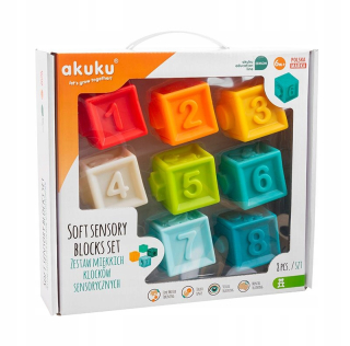 Zvukova hračka - Sada vzdelávacích kocky blokov