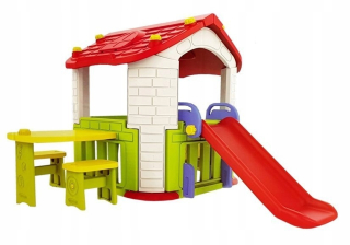 Záhradná set Chata Table Slide Green C