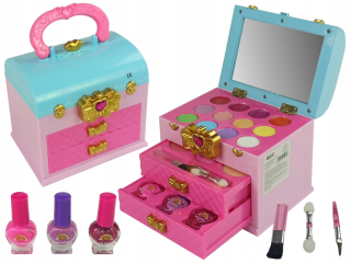 Kozmetická sada make -up krabica ružový luk