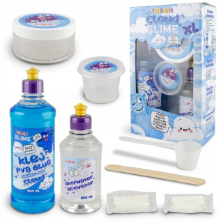 SUPER SLIME XL CLOKOVANÝ SET.
