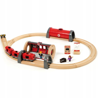 Dráha pre deti, stavebnica - Metro Brio World Starter Kit