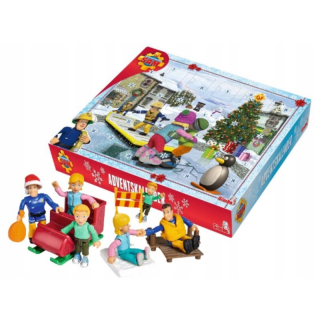 Hasič set Sam figuríny advent kalendár 40 prvkov