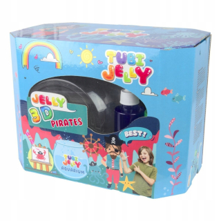 Tubi Jelly sada 8 farebných veľkých akvárií Pirates
