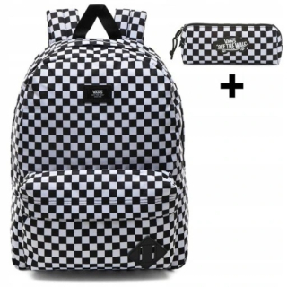 Školský batoh - Set Vans Backpack Old Skool Hry28 + puzdro na ceruzku Hu0