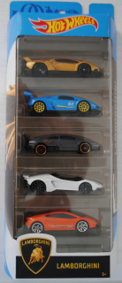 Autíčka zostava - Sada Hot Wheels Lamborghini 5-Pack