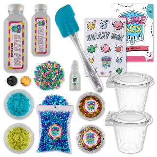 GALAXY SLIMEBOX súprava na výrobu slizu + nálepky