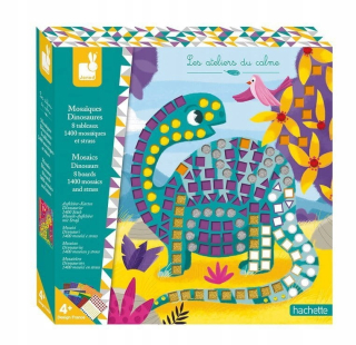 Sada Creative Mosaic Dinosaurs 4+ Janod