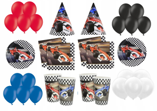 Narodeniny set Formule Cars závodné vozidlá