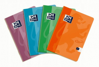 Zápisník OXFORD TOUCH PASTEL COLORS A5 60k 5 ks