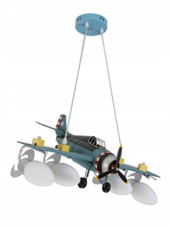 Luster do detskej izby - Luster lietadlo detská izba LED lampy