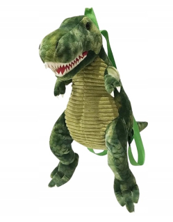 Chlapčenský batoh, figúrka dinosaura ZELENÁ (D063)