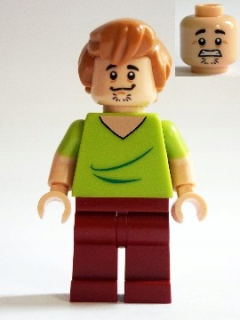 figúrka lego scooby-doo - scd001 huňatý rogers zavreté ústa