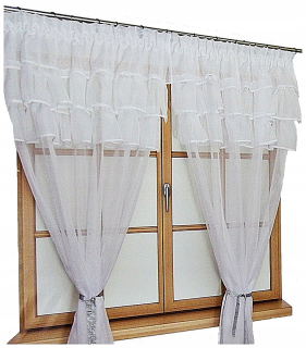 Záclony do detskej izby - FRABER FRANGES WOAL 2X150x250
