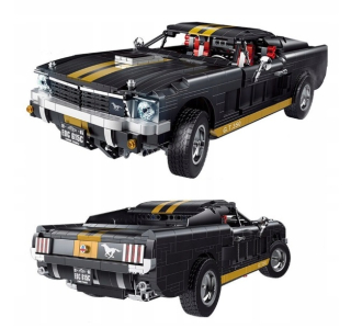 Stavebnica, slamky - Ford Mustang Technic 44 cm 1817el bloky