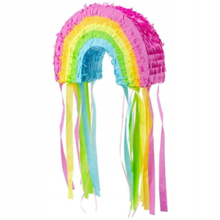 Farebné Rainbow připnul s prúžkami 30x20 cm