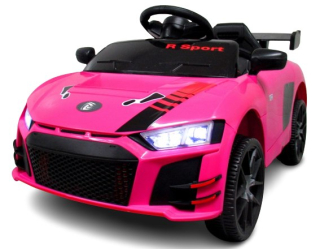 R-športové auto ružové