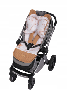 Univerzálna vložka do kočíka s vankúšikom pre chlapcov, modrá myBABY