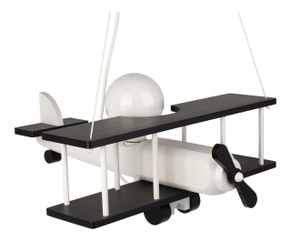 Luster do detskej izby - Lampa pre dieťa miestnosti Big bieločierná