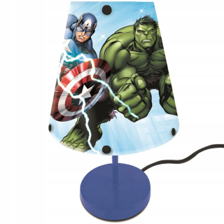 Nočná lampa do detskej izby - Nočná lampa AVENGERS Network Desk E27 Hulk