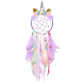 Lapač snov pre detskú izbu. Unicorn
