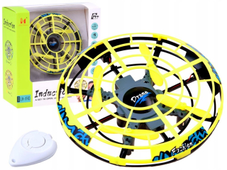 RC Lietadlo, vrtulník, dron - Lietanie levitujúce Drone UFO riadená rúk LED