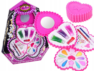 Malé kozmetické kozmetika make-up paleta