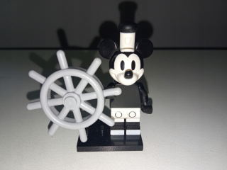 minifigúrka lego - vintage mickey dis024 séria 2