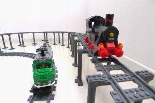 Stavebnica - Bridge - súbor invázií, podporuje LEGO TRAIN TORRA
