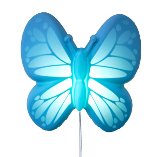 Nočná lampa do detskej izby - Butterfly LED Wall Wall Lamp Kids Ikea Upplust