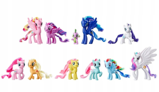 Rozprávková postavička - My Little Pony Sada figúrov 11 ks ecrestia