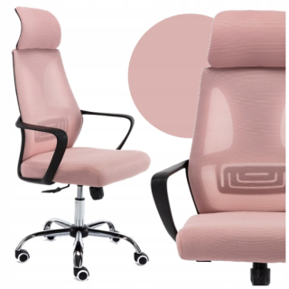 TopEshop ružové otočné kreslo