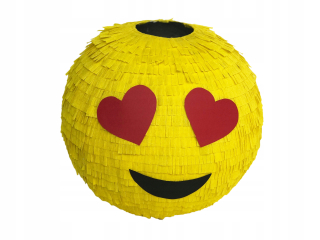 Pinata emócie narodeniny Pinata srdce smajlík
