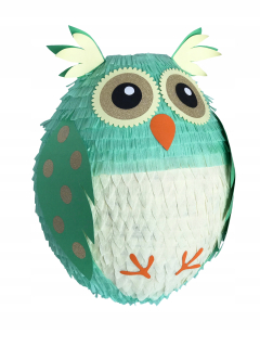 Pinata sova sova Pinata narodeniny Bird Mint