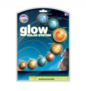 3D Dekorácia do detskej izby - Planéta slnečná sústava Glow 3D žiariace hviezdy
