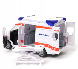Ambulancia Ambulancia Car Wear Zvuky Otvoriť