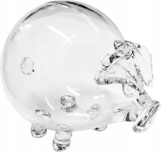 Pokladnička pre deti - Prasiatko Barn Big Glass od Glass XL