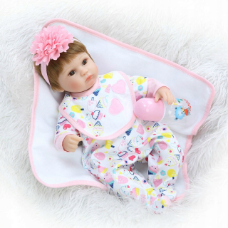 Španielska bábika - Sweet Baby Girl Doll Reborn slávnostné ceny